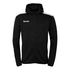 Kempa Emotion 27 Kapuzenjacke schwarz/weiss