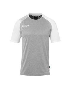 Kempa Ambition 28 Shirt dark grau melange/weiß